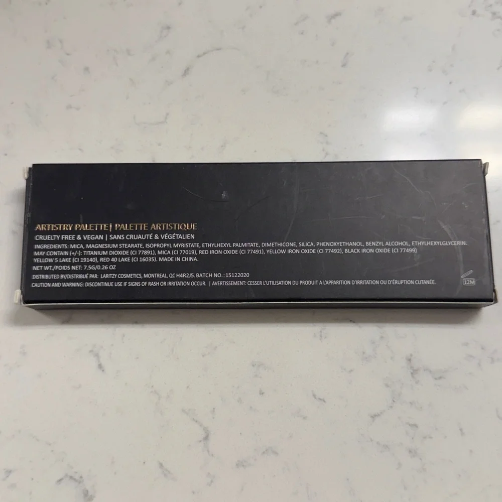 Laritzy Cosmetics Burnt Artistry Palette